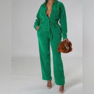 PDX Velvet Pant Set